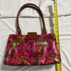 Patricia Nash Handbag / purse Floral Like new Fuchsia